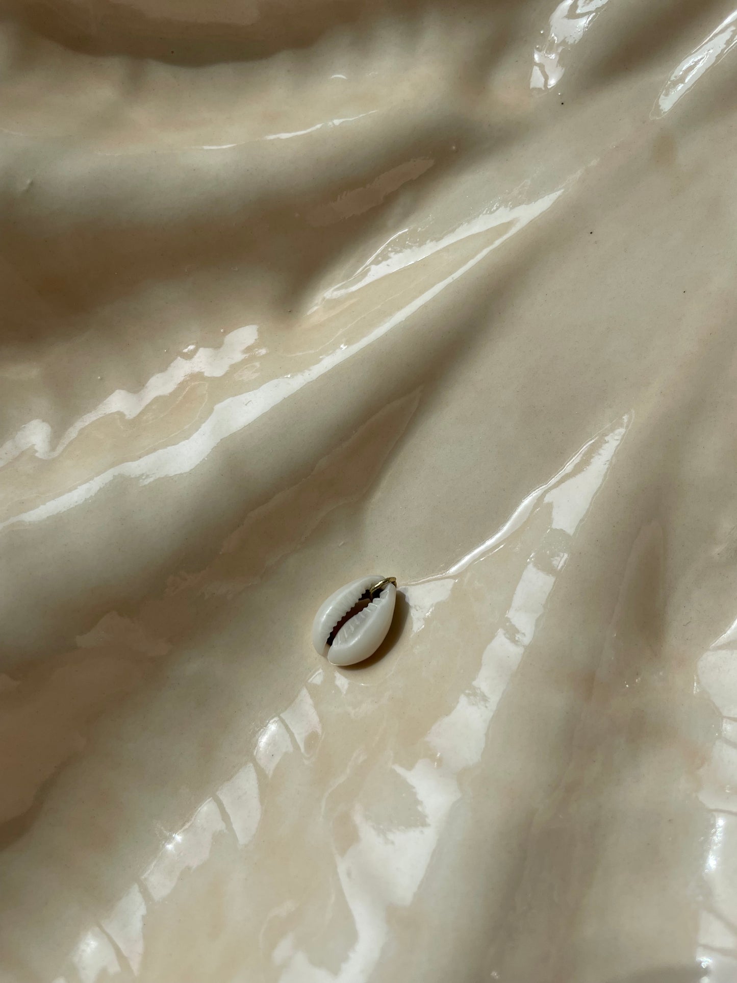 Cowrie shell / gold