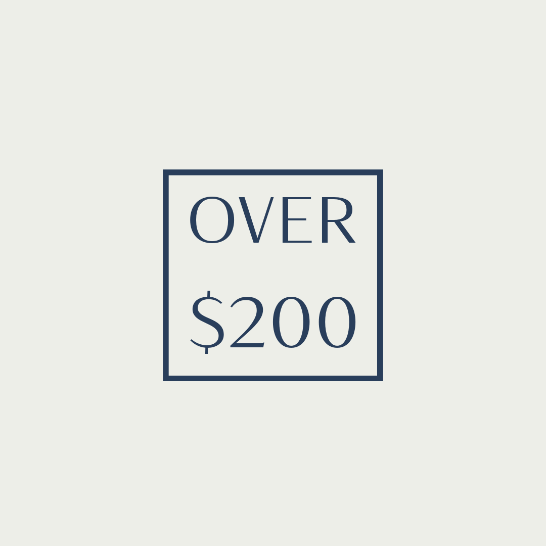 Over $200