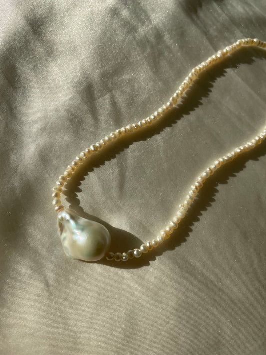 Not so single baroque pearl