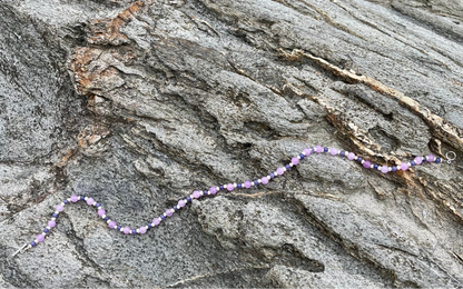 Amethyst symphony necklace